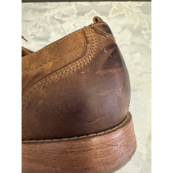 Cole Haan 8.5M‎ Feathercraft Plain Toe Grand Blucher Oxford Leather Shoe Tan main image 8